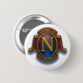 Badge Rond 5 Cm Bouclier du Nautilus N par David McCamant (Devant & derrière)