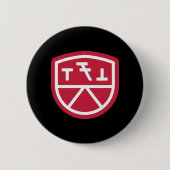 Badge Rond 5 Cm Bouclier Phi Sigma Kappa (Devant)