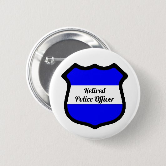 Badge Rond 5 Cm Bouclier Saint-Michel (Devant & derrière)