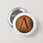 Badge Rond 5 Cm Bouclier spartiate de lambda (Devant & derrière)