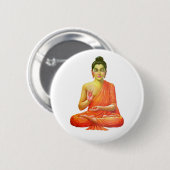 Badge Rond 5 Cm Bouddha (Devant & derrière)
