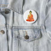 Badge Rond 5 Cm Bouddha (En situation)