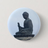 Badge Rond 5 Cm Bouddha (Devant)