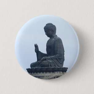 Badge Rond 5 Cm Bouddha