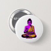 Badge Rond 5 Cm Bouddha (Devant & derrière)