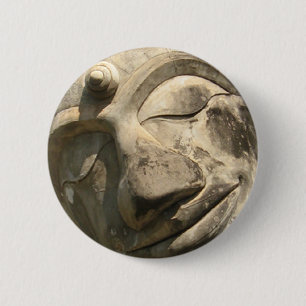 Badge Rond 5 Cm Bouddha en cours... Nong Khai, Isan, Thaïlande