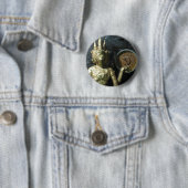Badge Rond 5 Cm Bouddha Heure ... Thaïlande (En situation)