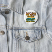 Badge Rond 5 Cm Bouffées de chaleur ? (En situation)