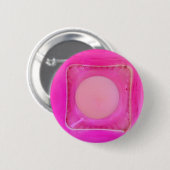 Badge Rond 5 Cm Bougie, Sweet Rose Love Lumière aux chandelles (Devant & derrière)