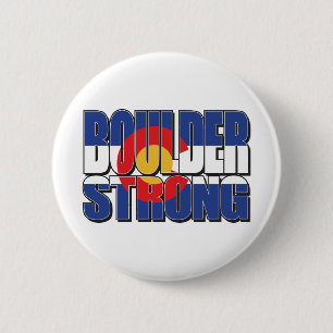 Badge Rond 5 Cm Boulder-Strong
