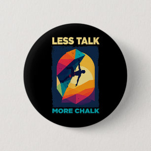 Badge Rond 5 Cm Bouldern Rétro Escalade Alpinisme Bloc