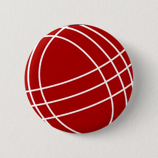 Badge Rond 5 Cm Boule de Bocce (Devant)