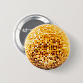 BADGE ROND 5 CM BOULE DE DISCO (Devant & derrière)