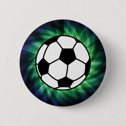Badge Rond 5 Cm Boule de football (Devant)