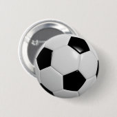 Badge Rond 5 Cm Boule de football (Devant & derrière)
