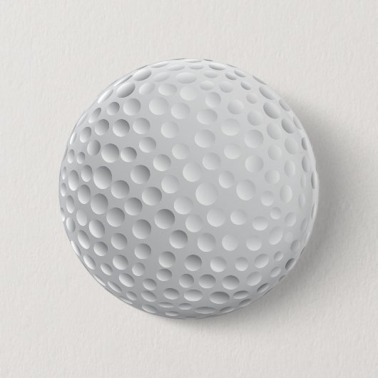 Badge Rond 5 Cm Boule de golf (Devant)