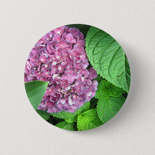 Badge Rond 5 Cm Boule de neige (Devant)