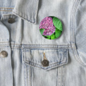 Badge Rond 5 Cm Boule de neige (En situation)