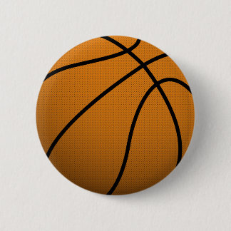 Badge Rond 5 Cm Boule fraîche des sports B de basket-ball et de