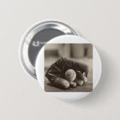 Badge Rond 5 Cm Boule MES01BWD1 dans Mitt.tif (Devant & derrière)