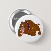 Badge Rond 5 Cm Bouledogue (Devant & derrière)