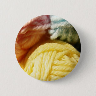 Badge Rond 5 Cm Boules molles de fil