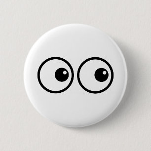 Badge Rond 5 Cm Boules yeux