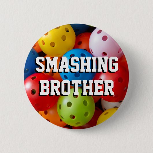 Badge Rond 5 Cm Boulettes colorées (Devant)