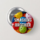 Badge Rond 5 Cm Boulettes colorées (Devant & derrière)