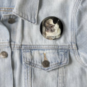 BADGE ROND 5 CM BOULETTES DE VIANDE (En situation)