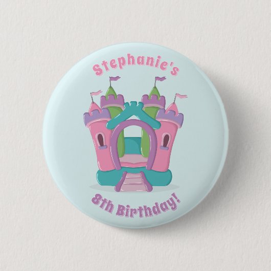 Badge Rond 5 Cm Bounce House Party (Devant)