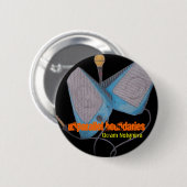 Badge Rond 5 Cm Boundari Unparallel… (Devant & derrière)