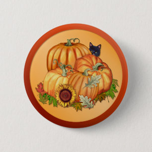 Badge Rond 5 Cm Bounty d'automne