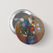 Badge Rond 5 Cm Bouquet de fleurs (Devant & derrière)