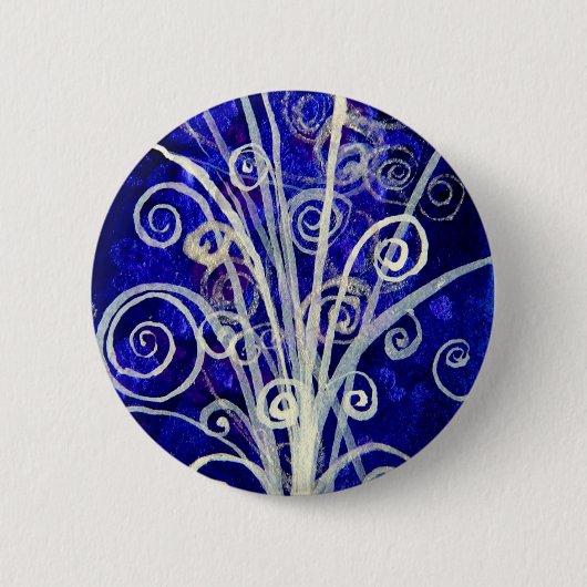 Badge Rond 5 Cm Bouquet de particules (Devant)