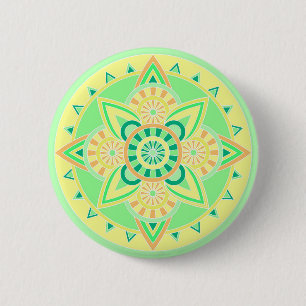 Badge Rond 5 Cm Bouquet Spring