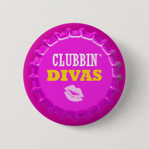 Badge Rond 5 Cm Bouteille Divas Bouteille Casquette Sac à dos Casq