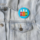 Badge Rond 5 Cm Bouteilles de soda (En situation)