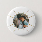 Badge Rond 5 Cm Bouton (Devant)