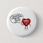 Badge Rond 5 Cm Bouton (Devant)