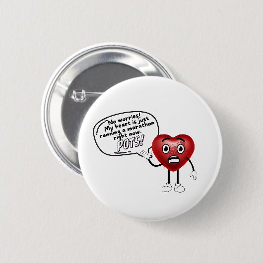 Badge Rond 5 Cm Bouton (Devant & derrière)