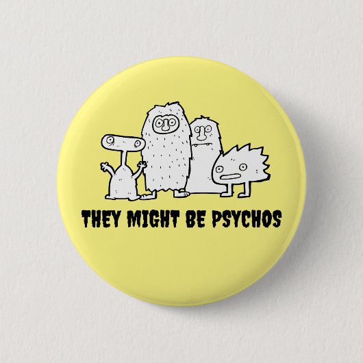 Badge Rond 5 Cm Bouton (Devant)