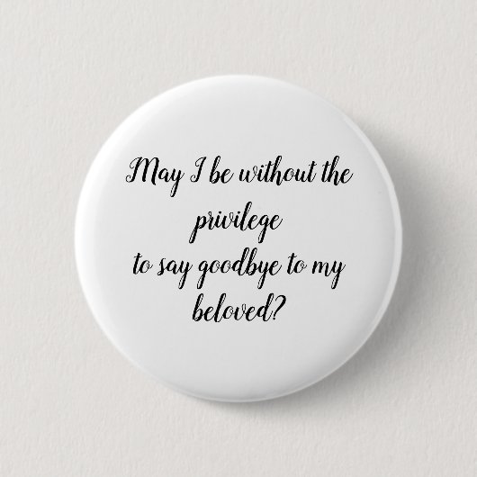 Badge Rond 5 Cm Bouton (Devant)