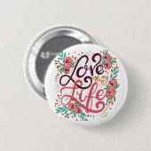 Badge Rond 5 Cm bouton (Devant & derrière)