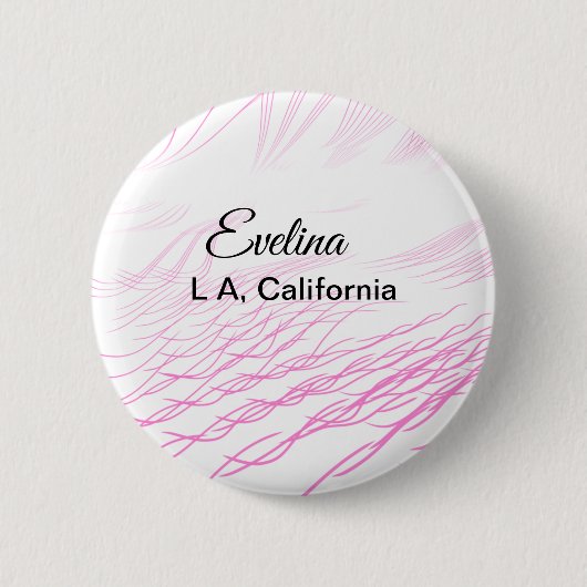 Badge Rond 5 Cm Bouton (Devant)