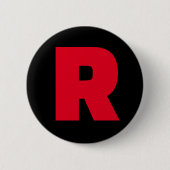 Badge Rond 5 Cm Bouton (Devant)