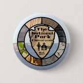 Badge Rond 5 Cm Bouton (Devant)
