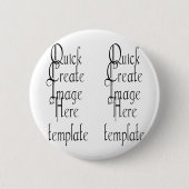 Badge Rond 5 Cm Bouton (Devant)