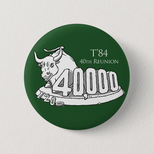 Badge Rond 5 Cm Bouton (Devant)