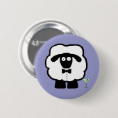 Badge Rond 5 Cm Bouton 00 moutons (Devant & derrière)